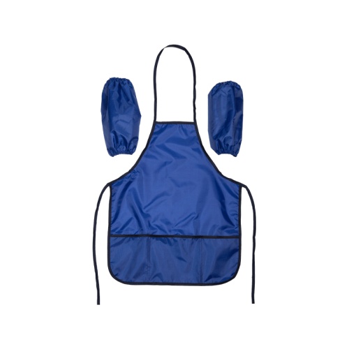 Накидка deVENTE 7042609, с нарукавниками, 3 кармана, темно-синяя, размер M (45*54см) "Дава"