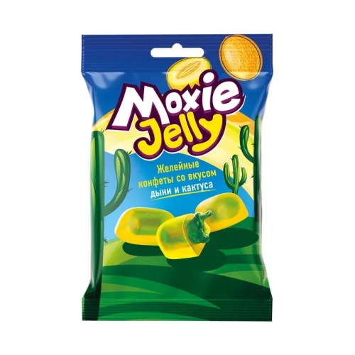 Конфеты Moxie Jelly дыня-кактус 180г "Дава"