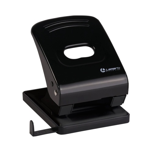 Дырокол Lamark PN0151-BK до 40 листов черный "Дава"