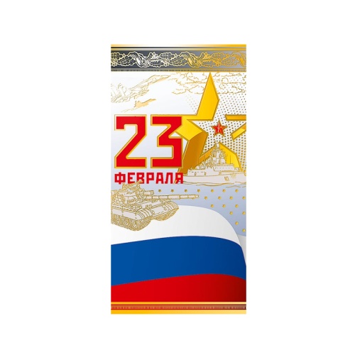 Открытка евро 23 февраля 0827.192 "Дава"