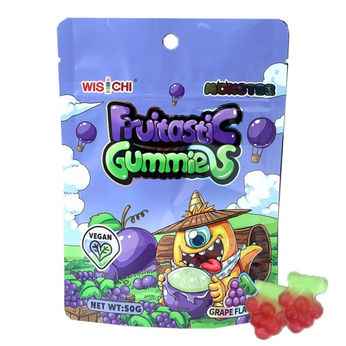 Мармелад жевательный Wisichi виноград 50г "Дава"
