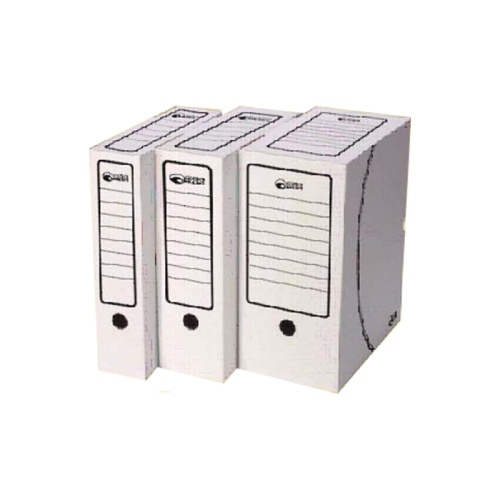 Короб архивный 100мм 3010802 АС-9/7117 с клапаном, белый "Дава"