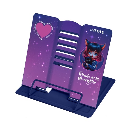 Подставка для книг deVENTE 8063612 Друзья навсегда металлическая "Дава"