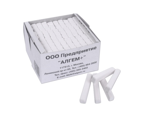 Мелки белые 100шт Алгем 72902, 223175 "Дава"