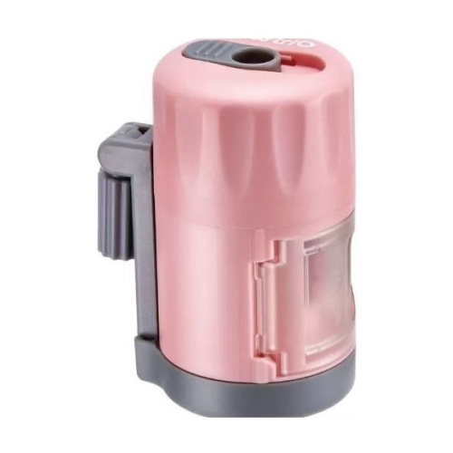 Точилка механическая KW-trio 03420PINK, 1 отверстие металл/пластик розовый пл.бокс "Дава"