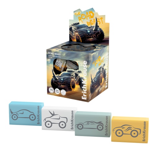 Ластик ErichKrause 63058 Road Beast "Дава"