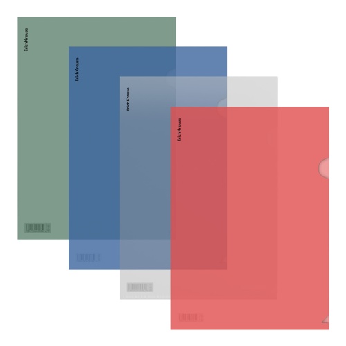 Папка-уголок А4 ErichKrause 50155 Glossy Classic / Глянцевая классика "Дава"