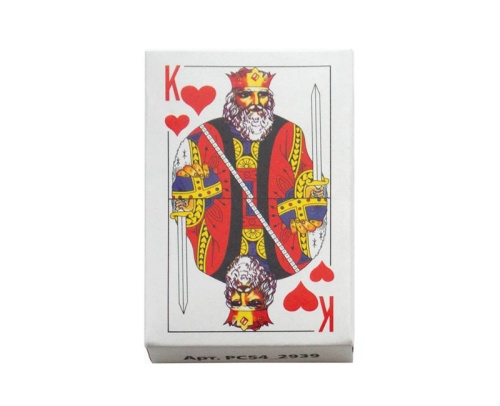 Карты игральные 54 карт, с пластиковым покрытием PC54_2939 "Дава"