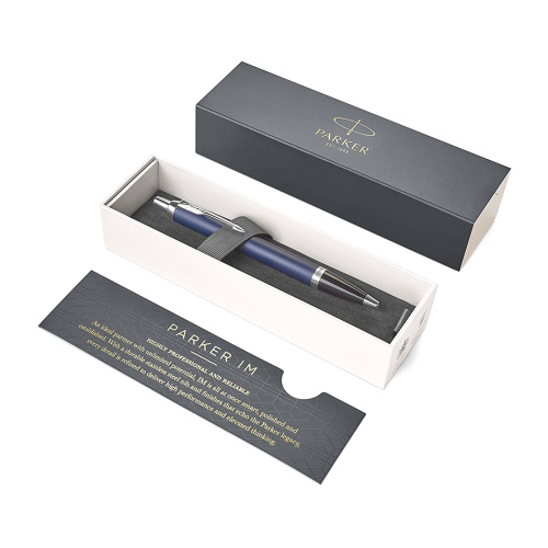 Ручка Parker IM Matte Blue CT K321 - шарик 1931668 "Дава"