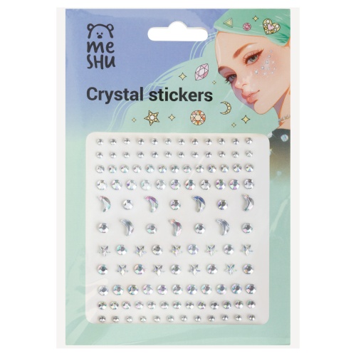 Декоративные наклейки-стразы MESHU MS_64972 Mother of Pearl "Дава"