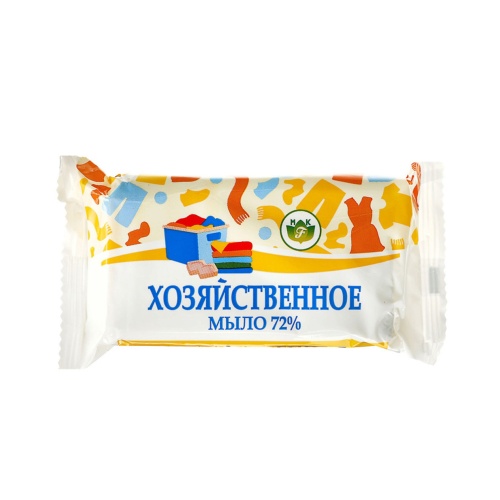 Мыло хозяйственное 72% 150г Флора МК в упаковке "Дава"