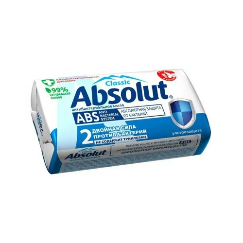 Мыло туалетное Весна Absolut (Абсолют) Ультразащита 90гр "Дава"