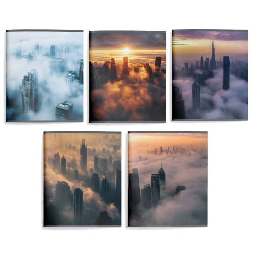 Тетрадь 48л. кл. ТОК48-МВНХ Мегаполис в небесах "Дава"