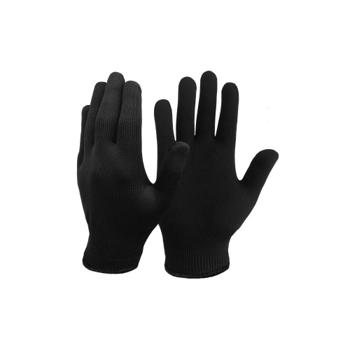 Перчатки нейлоновые черные "Дава"