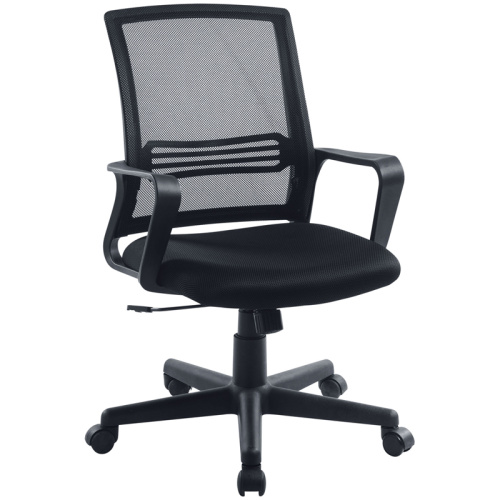 Кресло оператора Helmi HL-M07 Comfort, ткань, спинка сетка черная/сиденье TW черная, механизм качани "Дава"