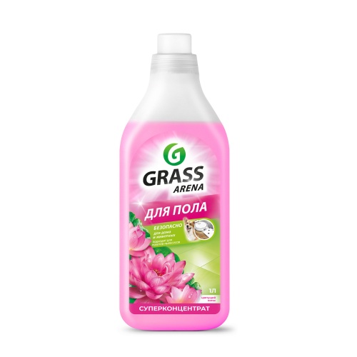 Средство моющее для пола Grass 125185 Цветущий лотос 1л "Дава"