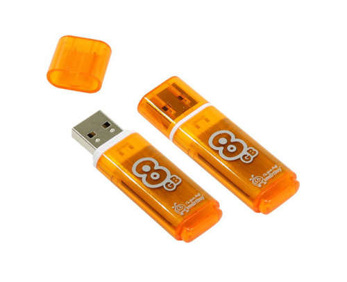 Накопитель Flash Drive USB 2.0 Smart Buy 8Gb Glossy series "Дава"