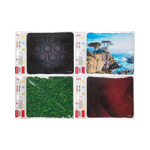 Коврик для мыши deVENTE 4107303 250*220*3мм ассорти "Дава"