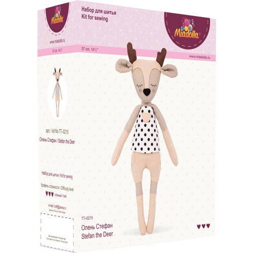 Набор для изготовления игрушек Miadolla TT-0215 Олень Стефан "Дава"