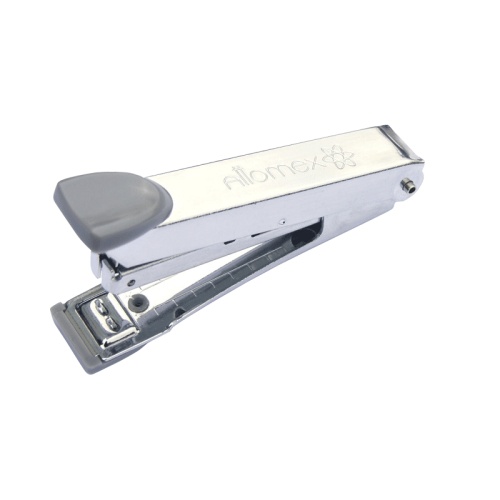 Степлер №10 Attomex 4142919 до 15 листов, серый "Дава"